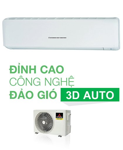 Điều hòa nhiệt độ mitsubishi heavy 1 chiều sang trọng inverter SRK/SRC10YXP-W5